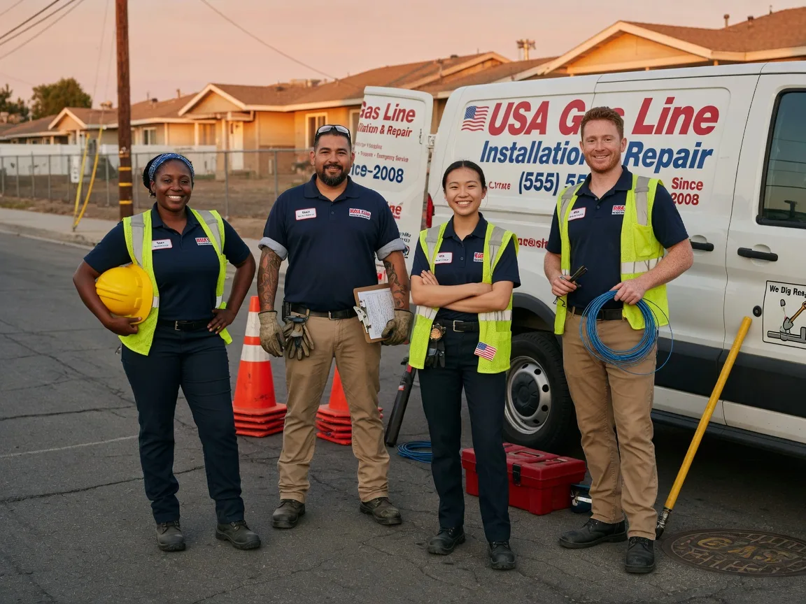 Gas Line Installation company in Gorman, TX